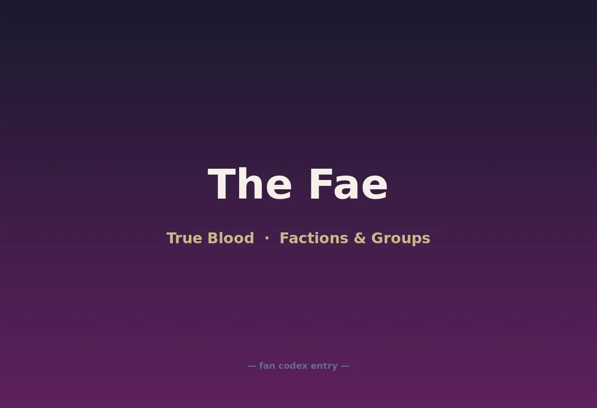 The Fae