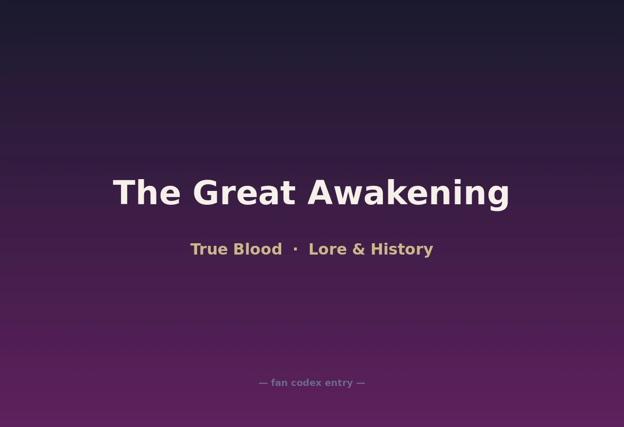 The Great Awakening