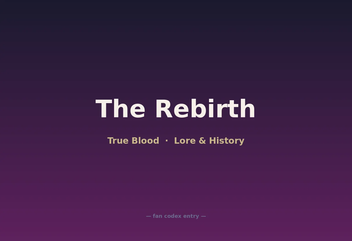 The Rebirth