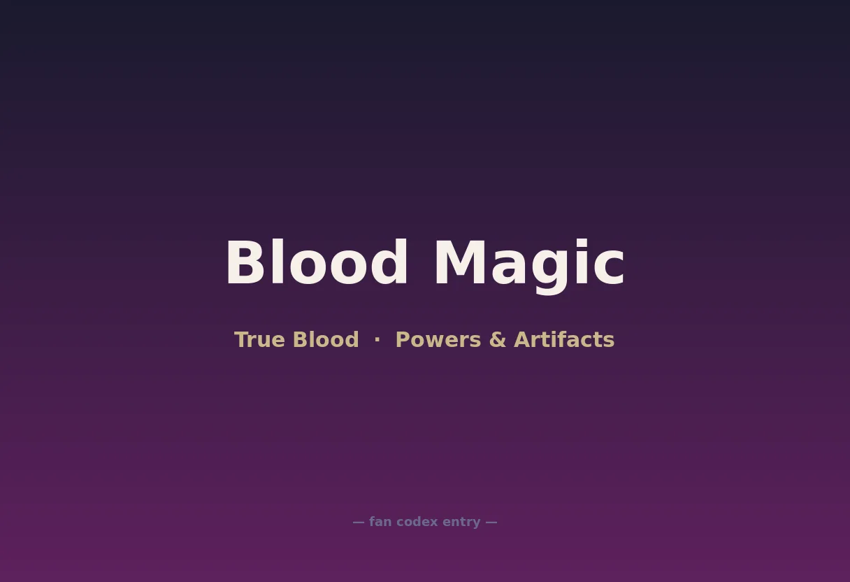 Blood Magic