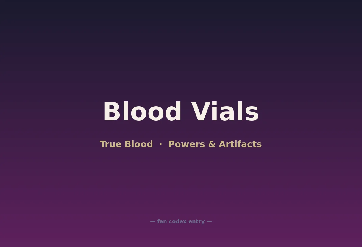 Blood Vials