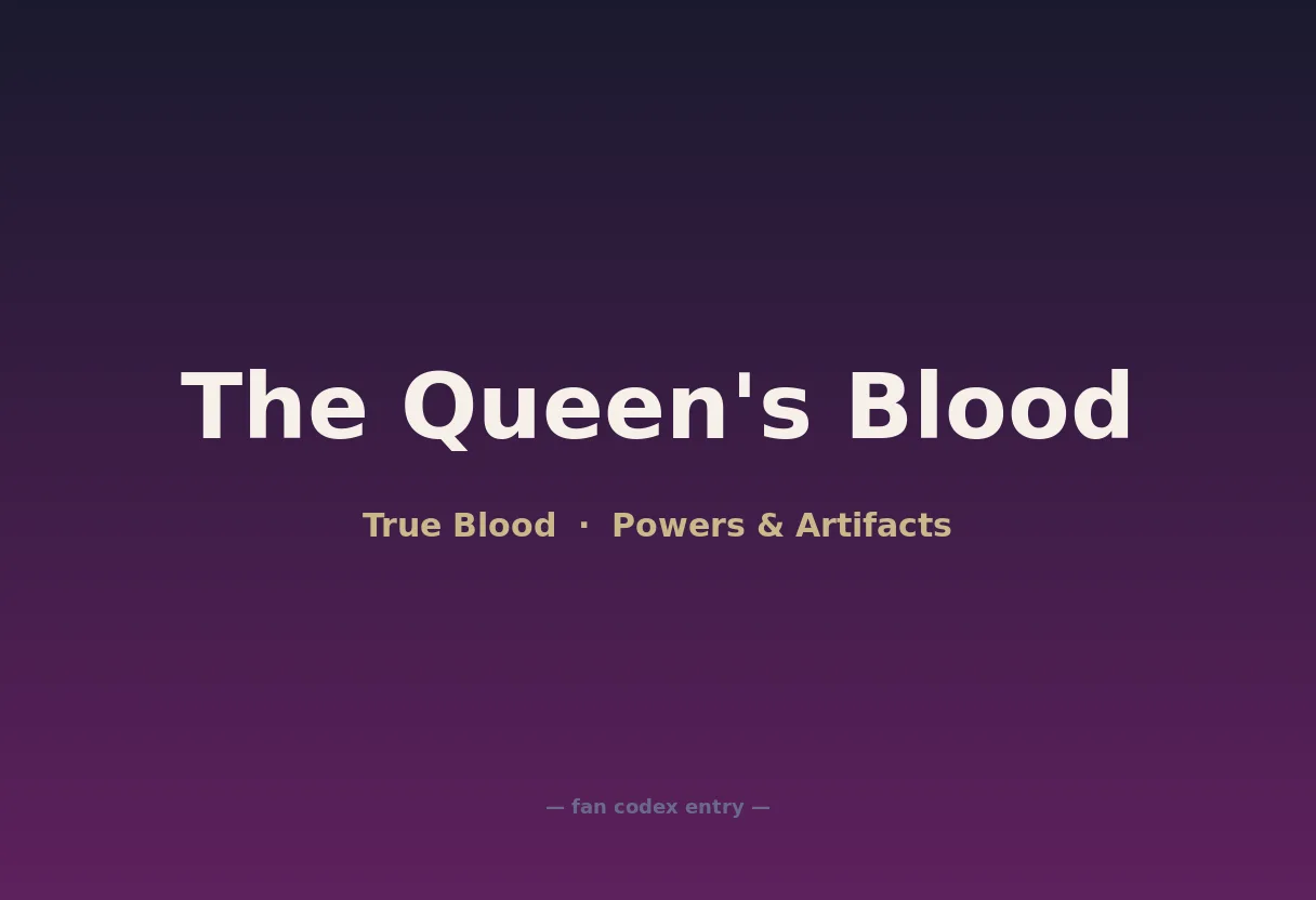 The Queen's Blood
