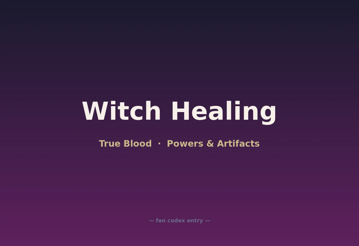 Witch Healing