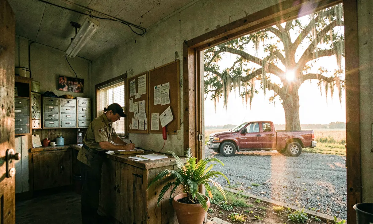 The Bon Temps Post Office